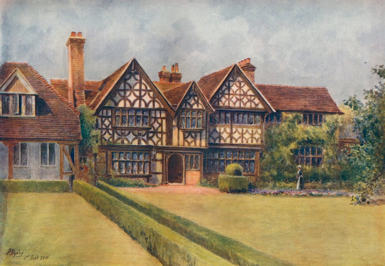 „Wielki Dwór Tangley”, 1911, 1914 autorstwa James S Ogilvy