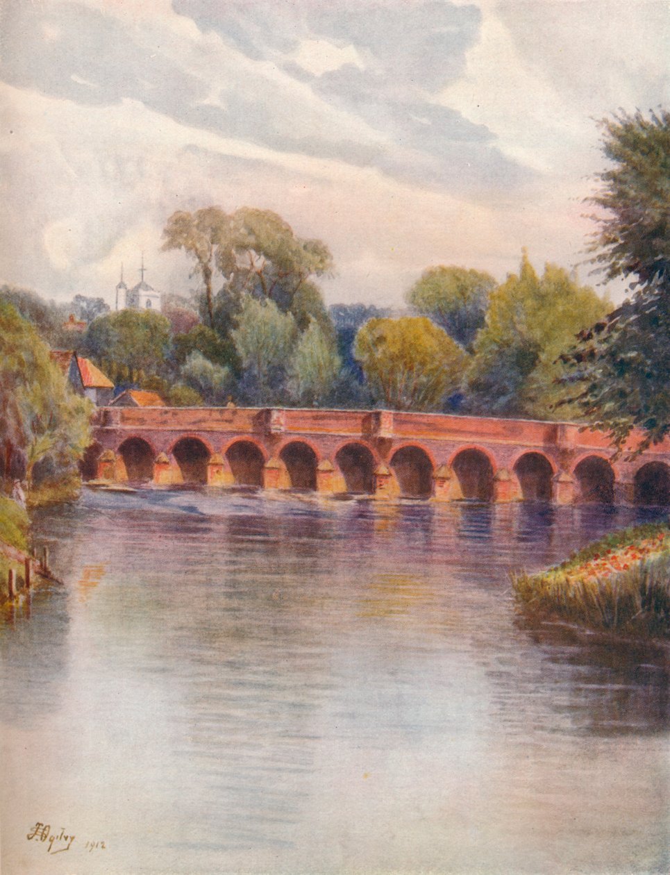 „Most Skórzany”, 1912, 1914 autorstwa James S Ogilvy