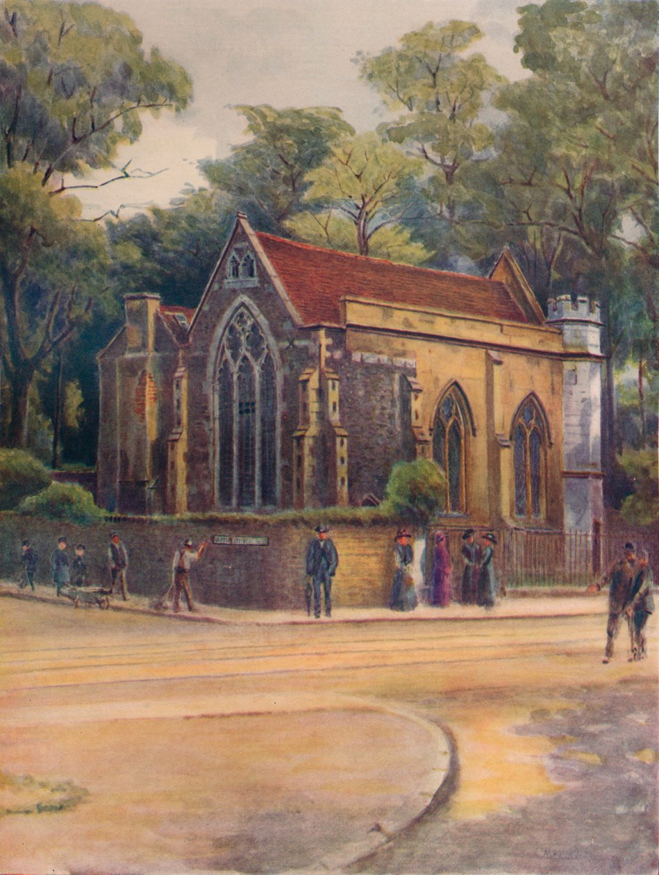 „Kaplica Lovekyna, Kingston”, c1905, 1914 autorstwa James S Ogilvy