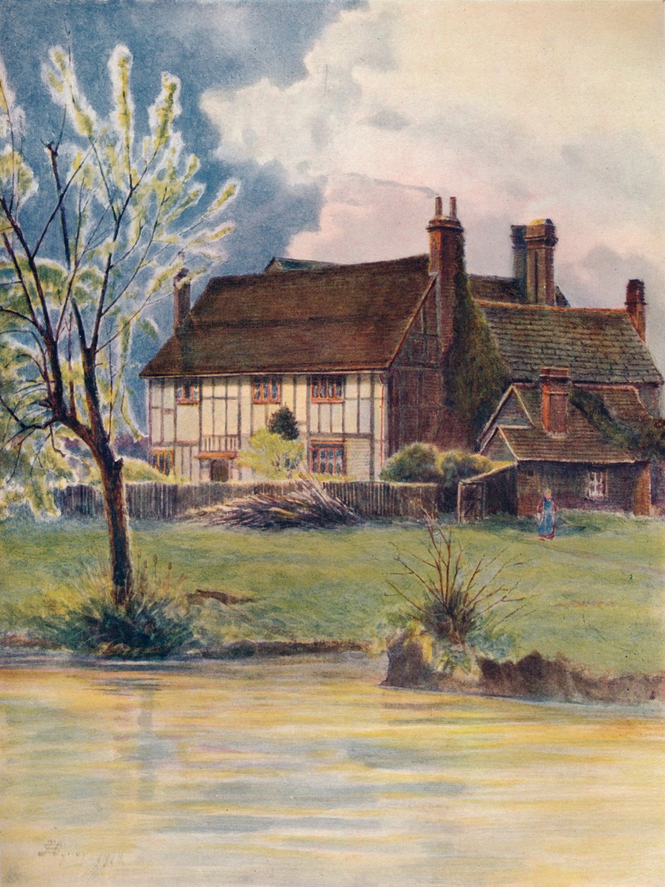 „Newdigate Old Place”, 1912, 1914 autorstwa James S Ogilvy