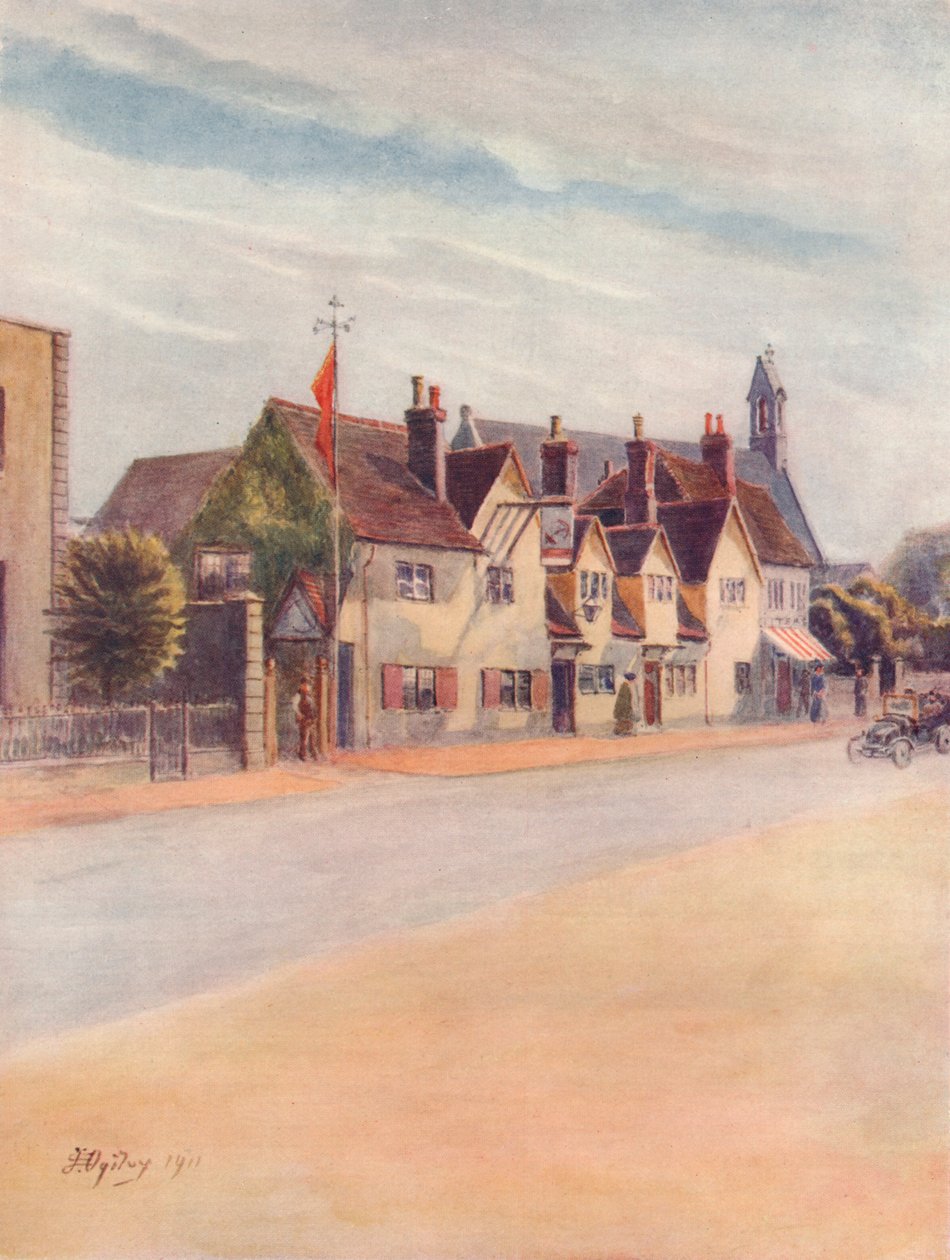 „Ripley, Zajazd pod Kotwicą”, 1911, 1914 autorstwa James S Ogilvy