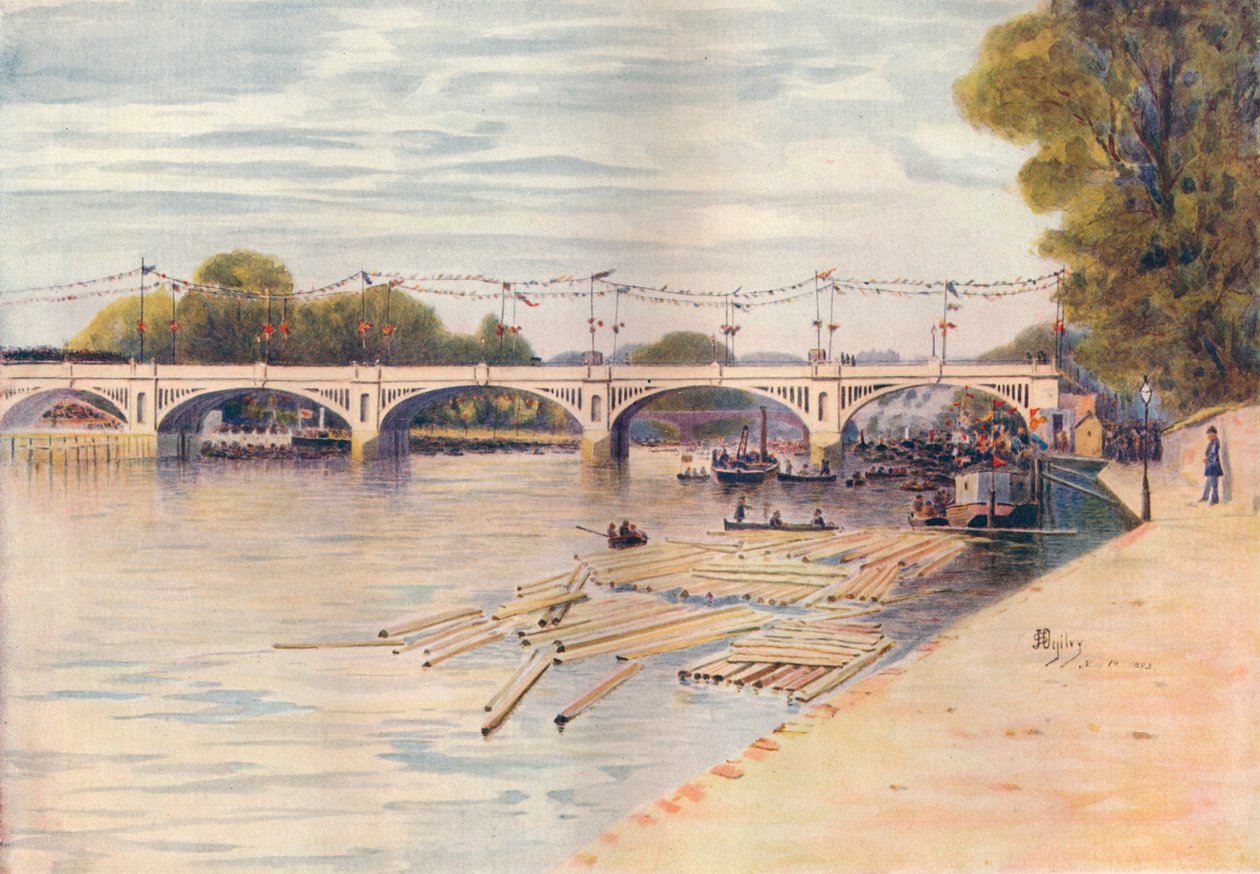 „Św. Zamek Małgorzaty, Ceremonia Otwarcia”, 1893, 1914 autorstwa James S Ogilvy