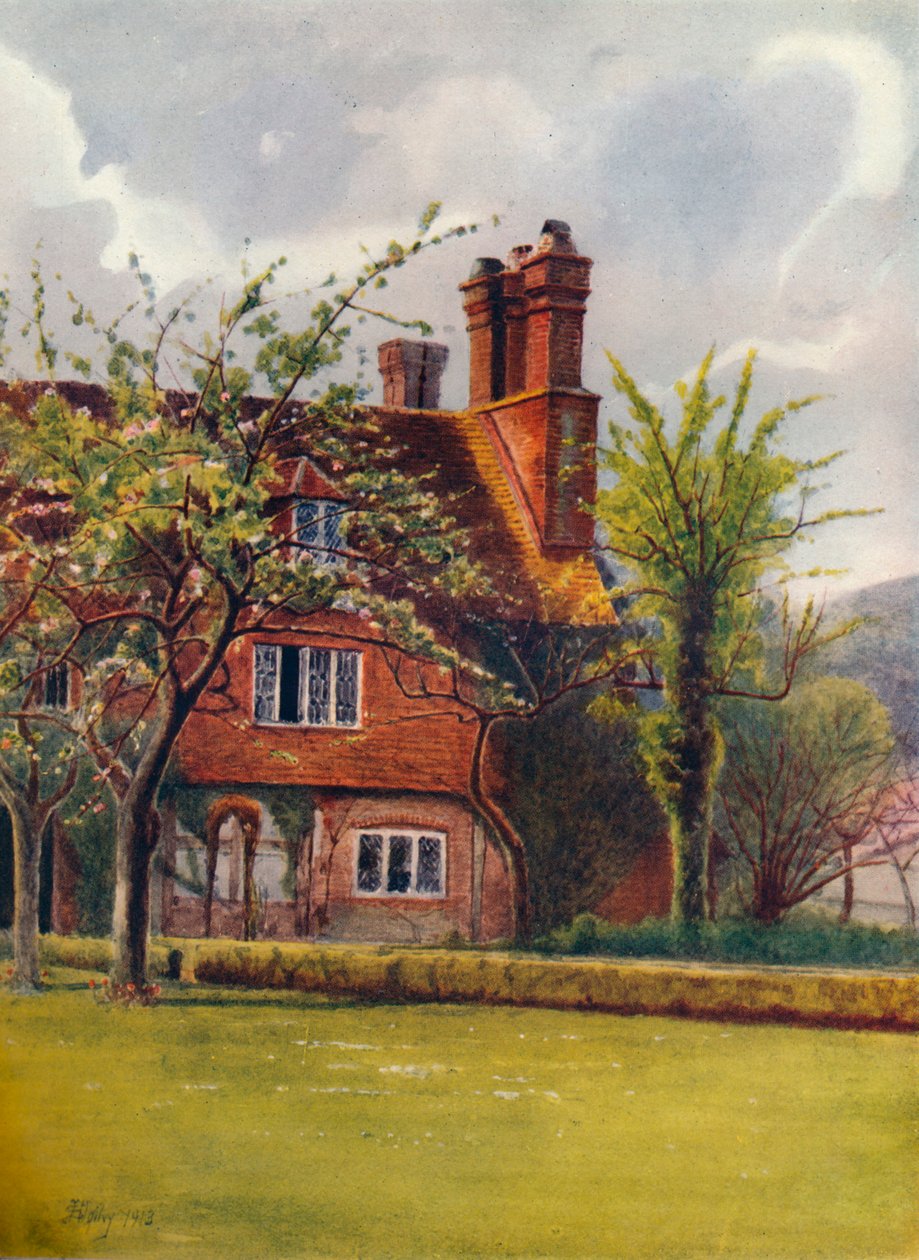 „Dwór Tenchleyów”, 1913, 1914 autorstwa James S Ogilvy