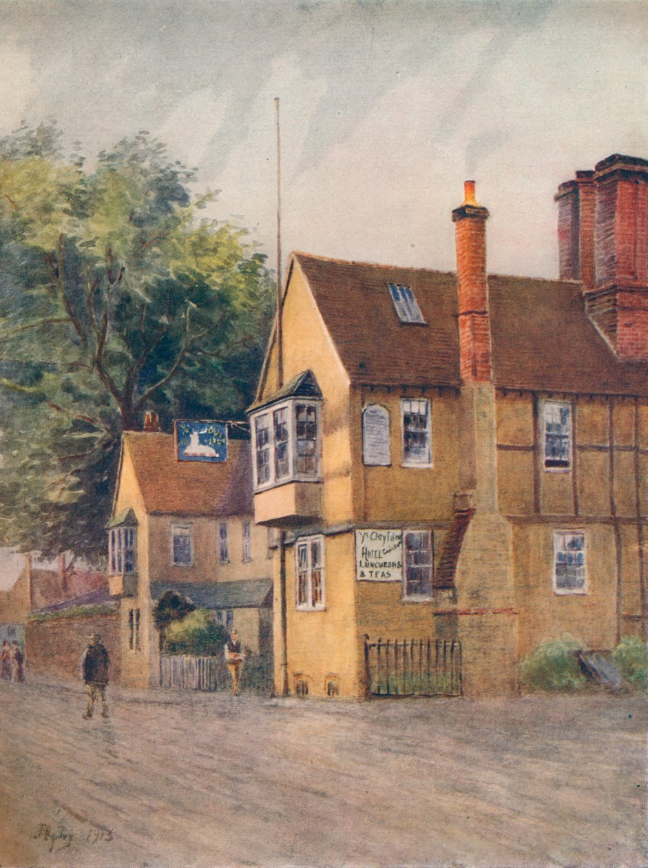 „Biały Hart, Godstone”, 1913, 1914 autorstwa James S Ogilvy