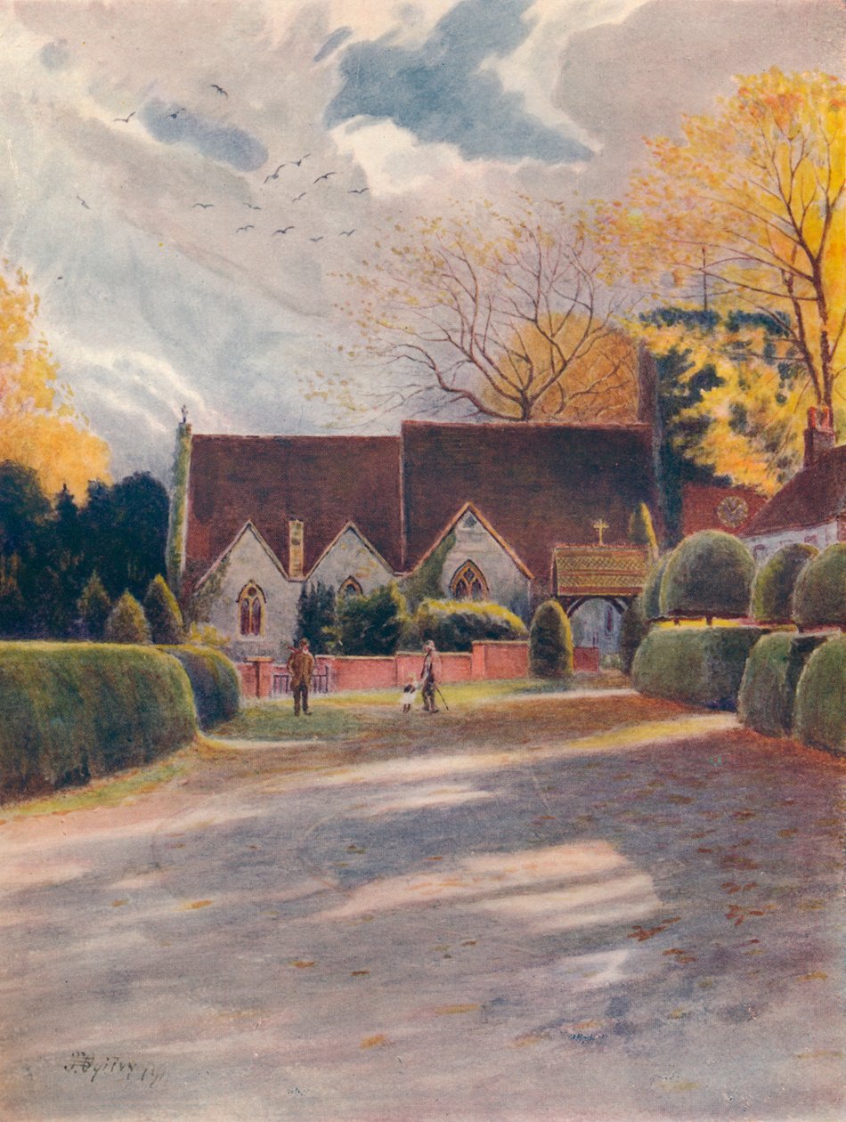 „Kościół Thorpe”, c1911, 1914 autorstwa James S Ogilvy