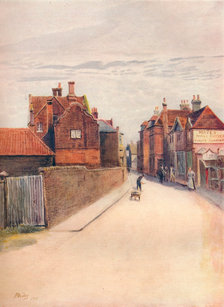 „Woking, Stara Wieś”, 1911, 1914 autorstwa James S Ogilvy