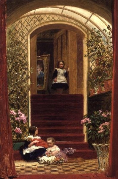 Trzy córki autorstwa James Sant