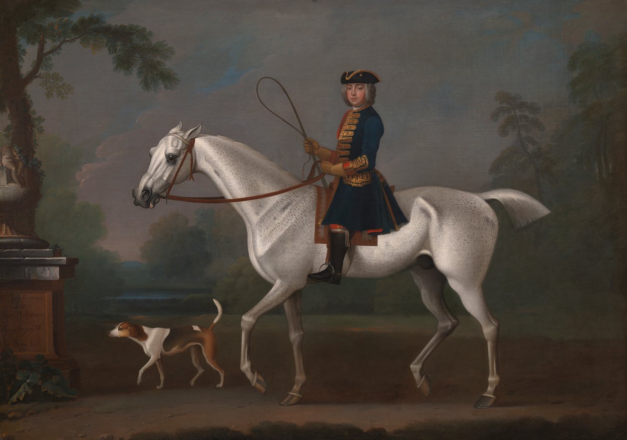 Sir Roger Burgoyne na „Borsuku” autorstwa James Seymour