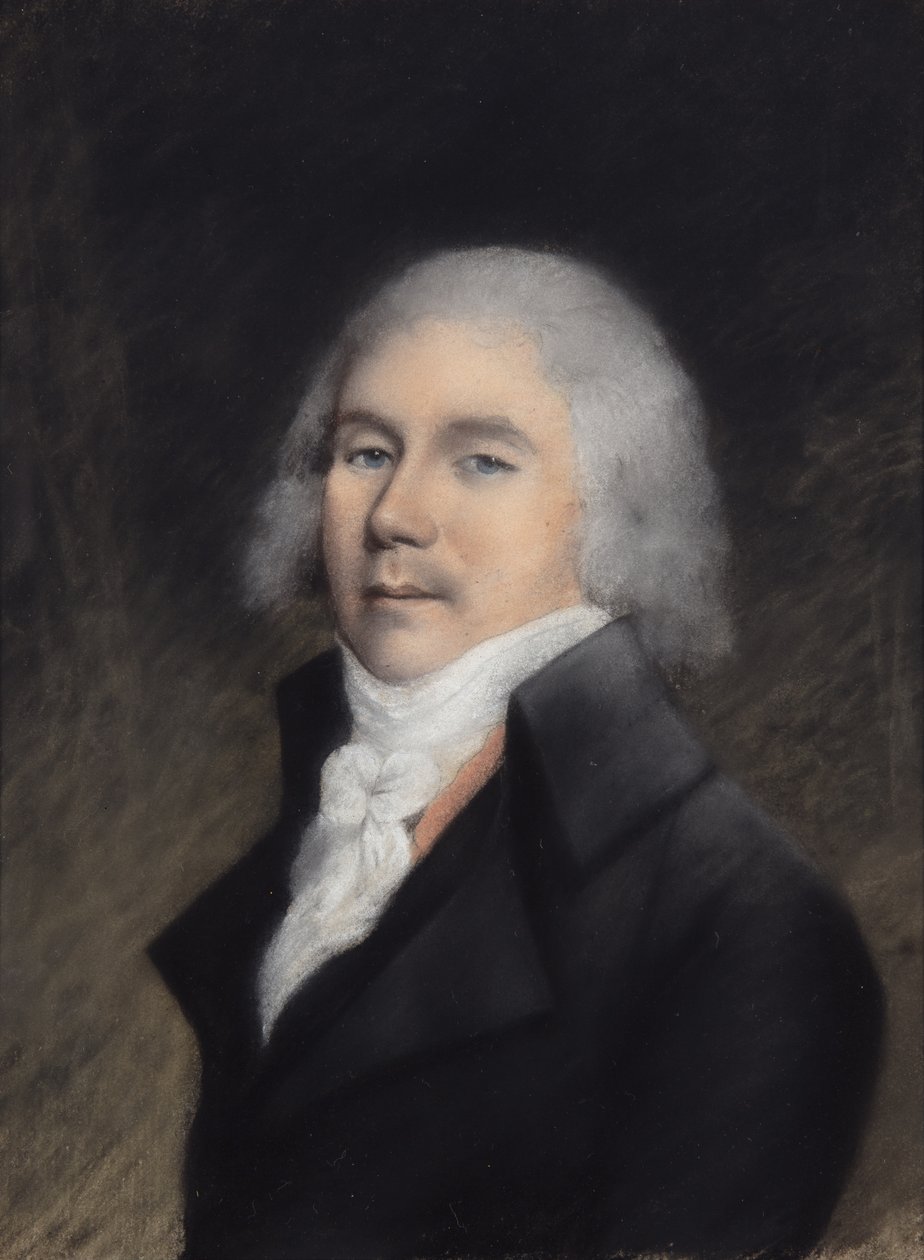 Charles-Maurice de Talleyrand-Périgord, w latach 1794-96 (pastel na szarym papierze) autorstwa James Sharples