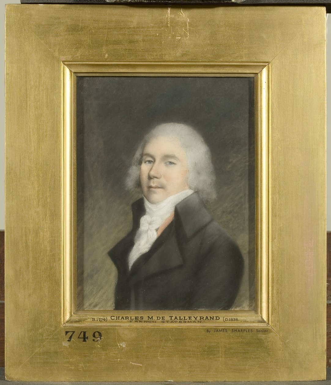 Charles Maurice de Talleyrand-Périgord (pastel na papierze) autorstwa James Sharples