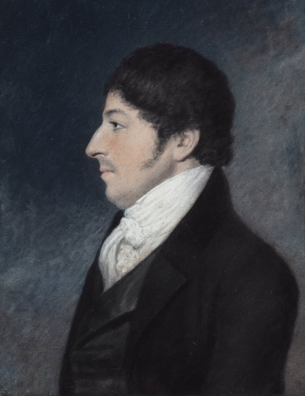 Dr Hawes (pastel na papierze) autorstwa James Sharples