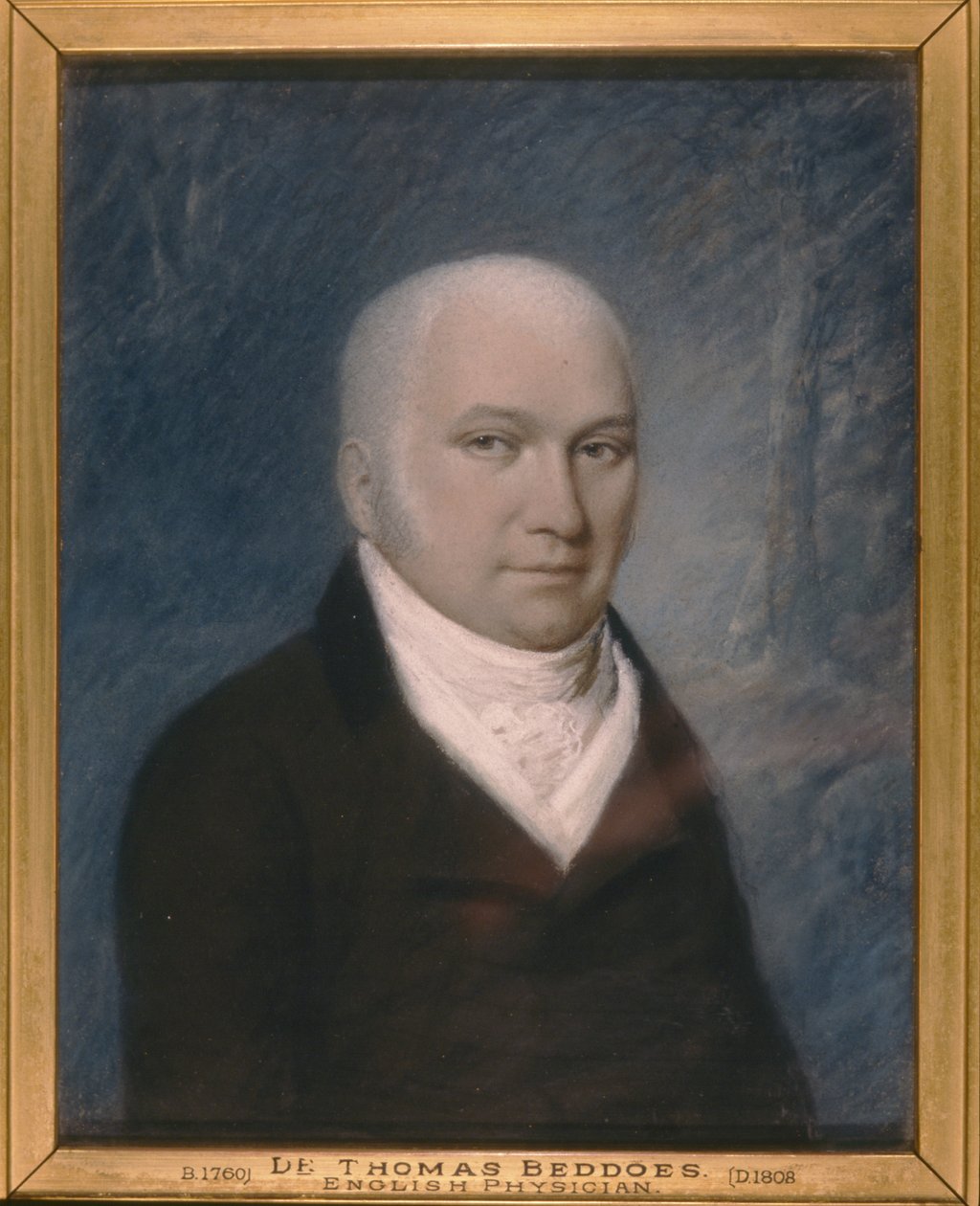 Dr Thomas Beddoes (akwarela na papierze) autorstwa James Sharples
