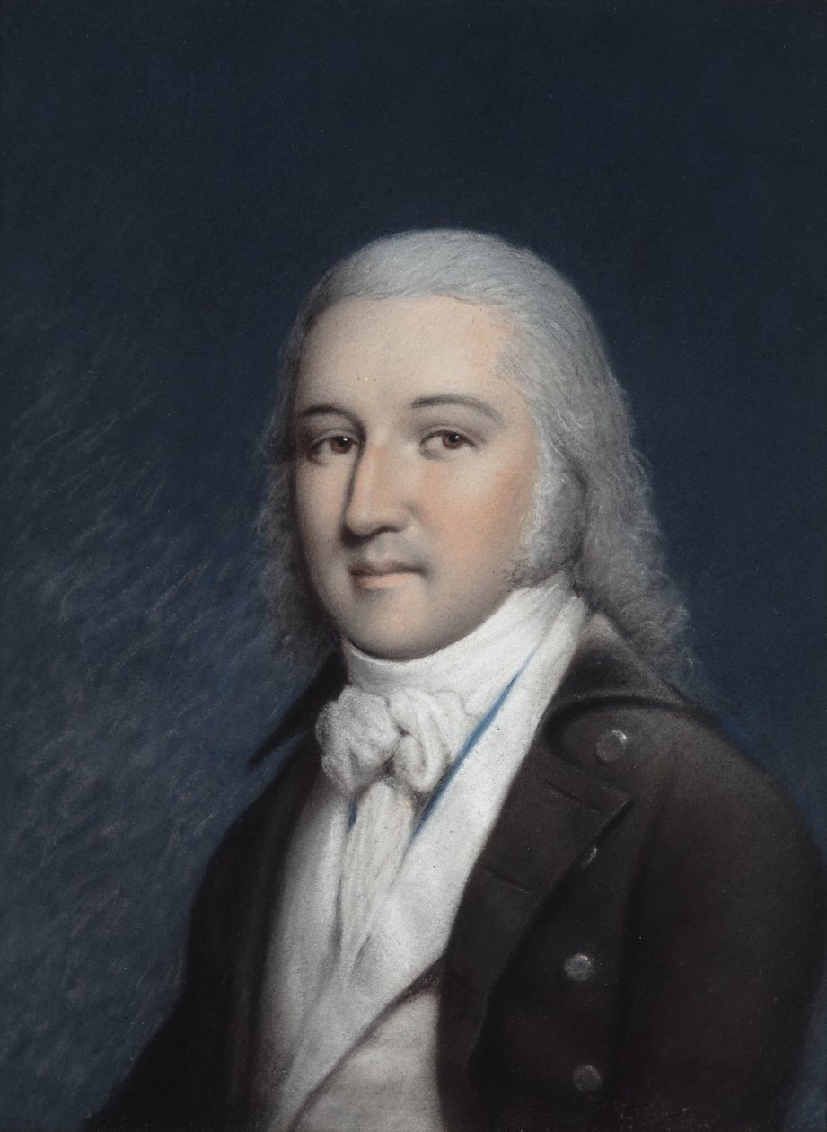 Duc de Montpensier (pastel na szarym papierze) autorstwa James Sharples