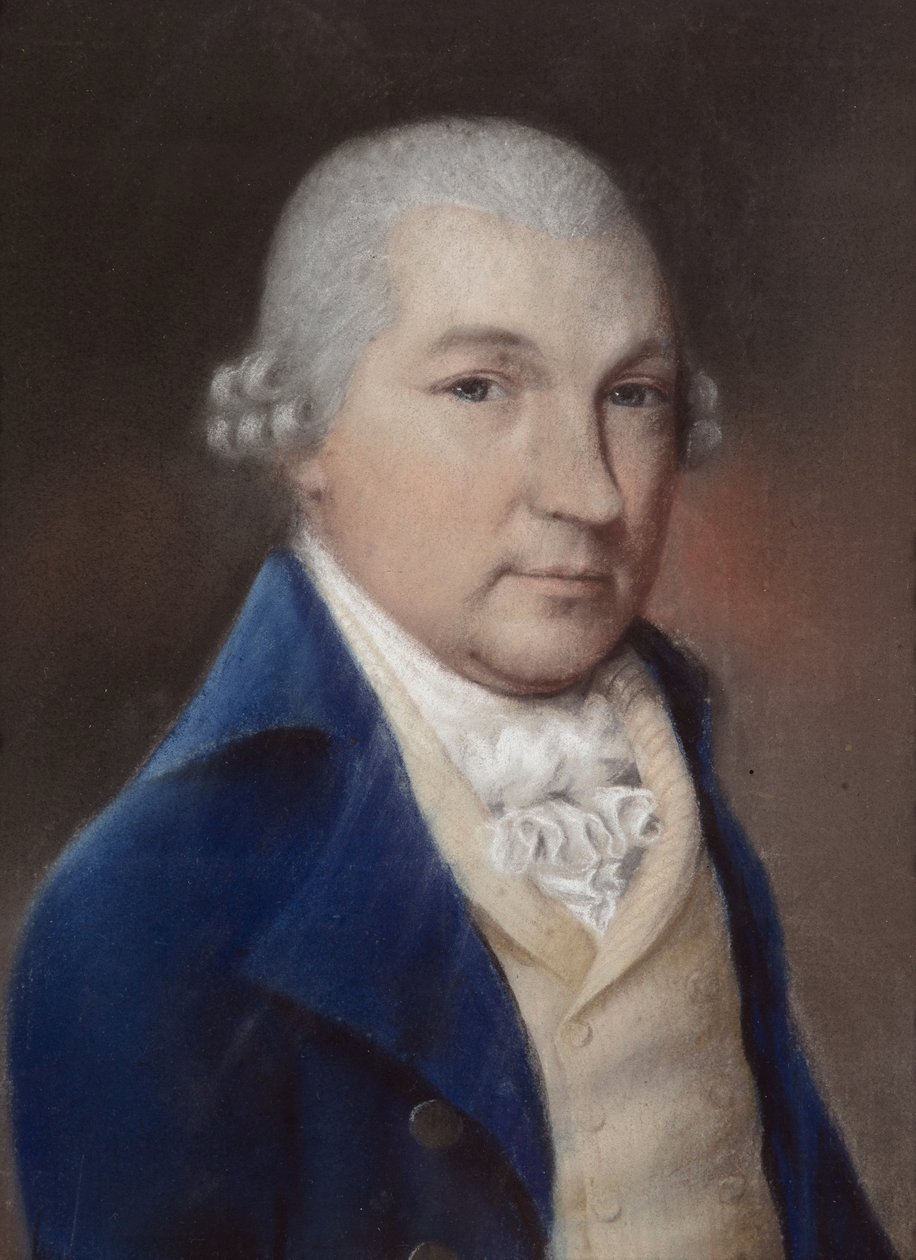 Thomas Andrewes (pastel na szarym papierze) autorstwa James Sharples