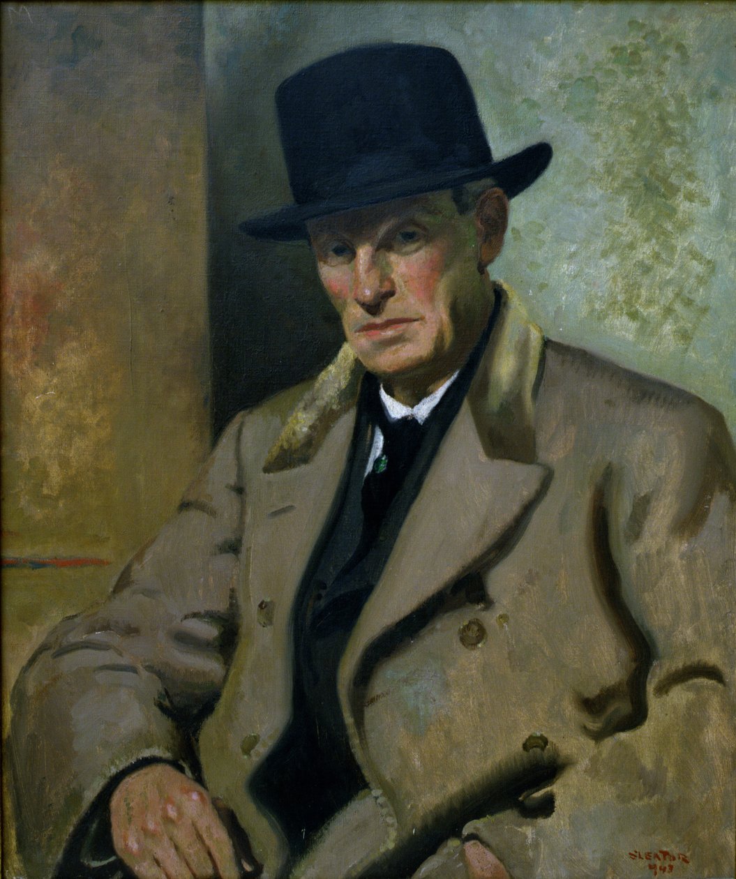 Portret Jacka B. Yeatsa autorstwa James Sinton Sleator