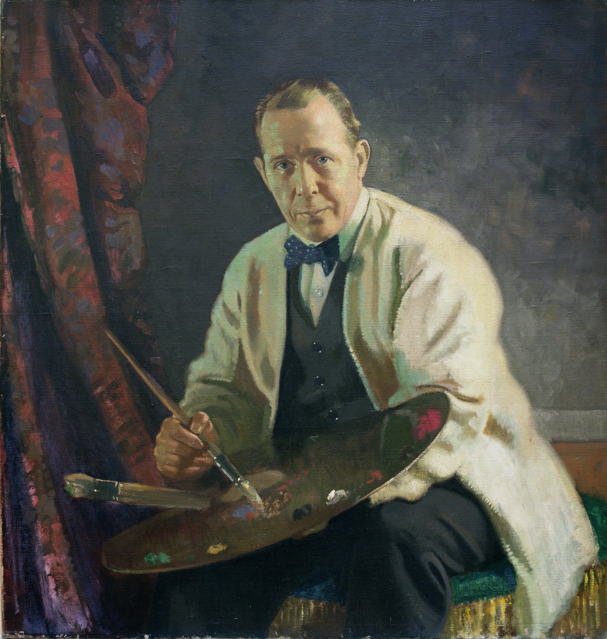 Portret Sir Williama Orpen autorstwa James Sinton Sleator