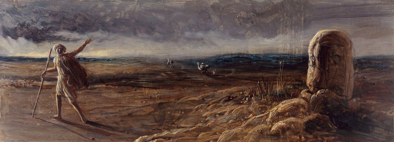 Jakub w Bethal, 1840-1880 autorstwa James Smetham
