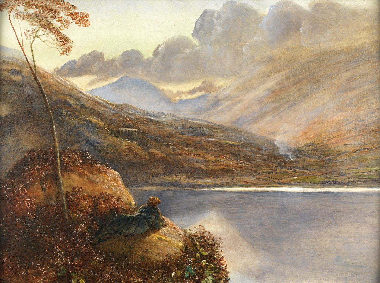 Miejsce Spoczynku Poetów, 1867 autorstwa James Smetham