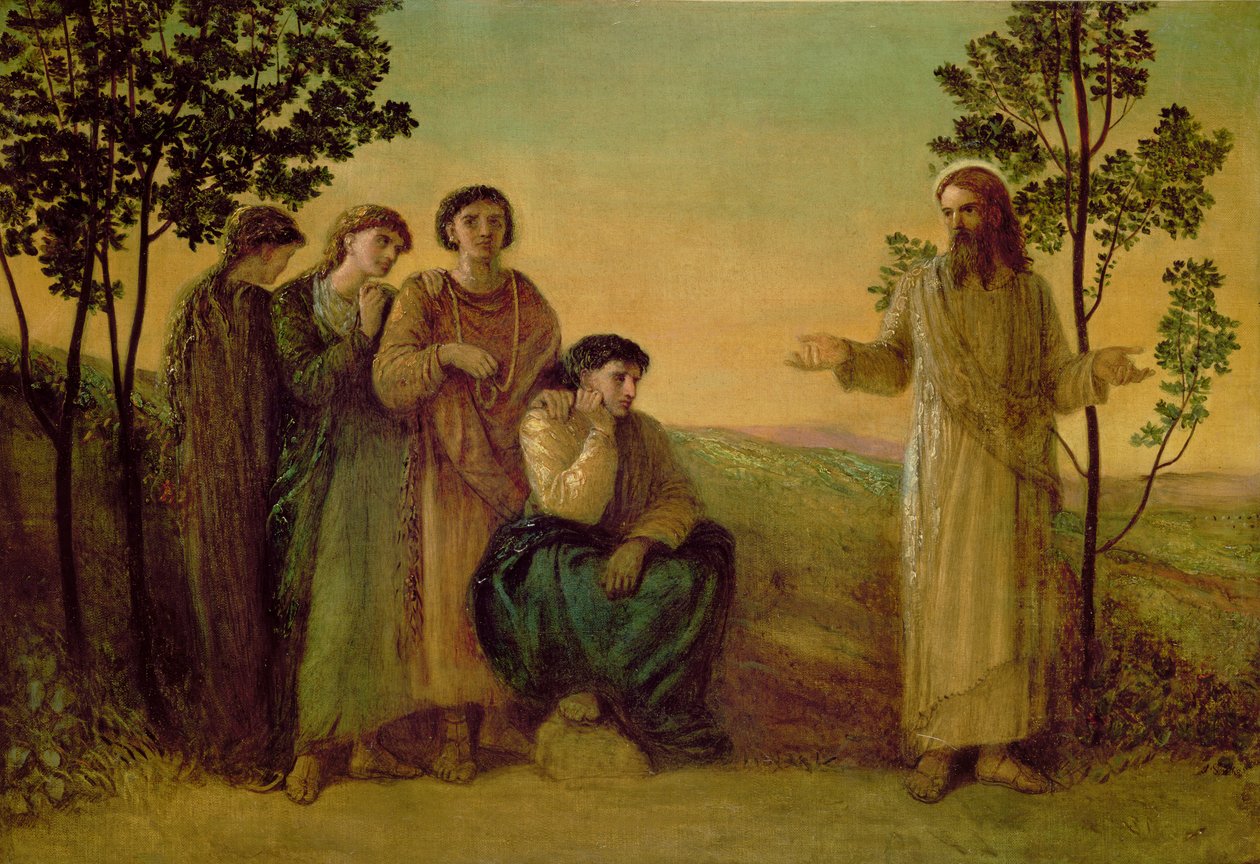 Nieznany obraz autorstwa James Smetham