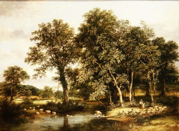 Zanurzenie owiec autorstwa James Stark