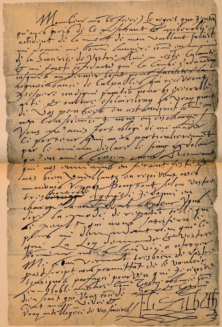 List od królowej Elżbiety I 1533-1603 do króla Jakuba VI 1566-1625, 1898 autorstwa James Stillie