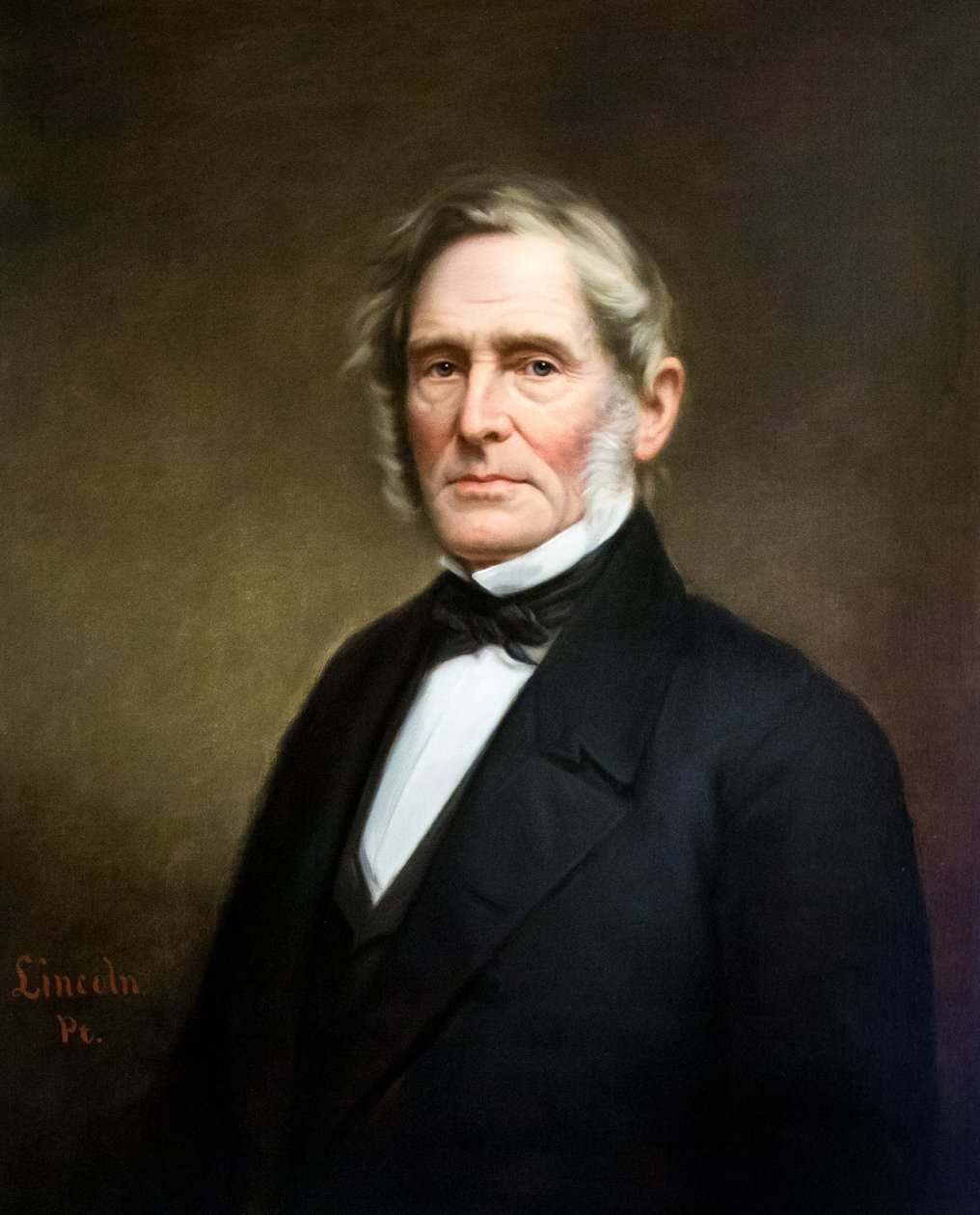 Gubernator RI Elisha Harris autorstwa James Sullivan Lincoln