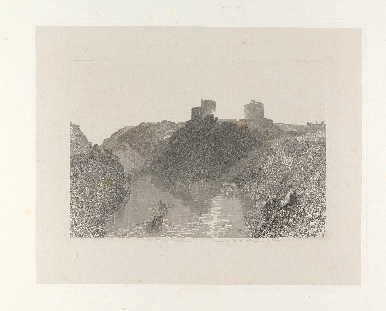 Zamek Kilgarren, Pembroke autorstwa James T. Willmore