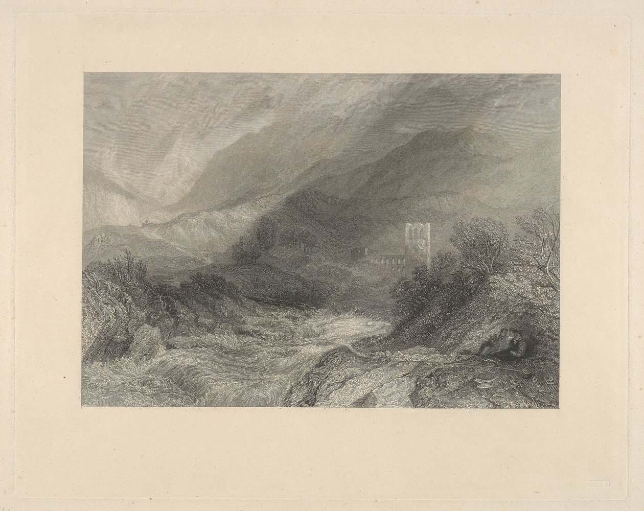 Llanthony, Monmouthshire autorstwa James T. Willmore