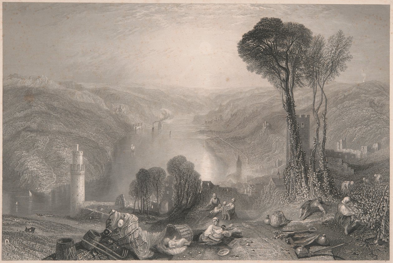 Oberwesel autorstwa James T. Willmore