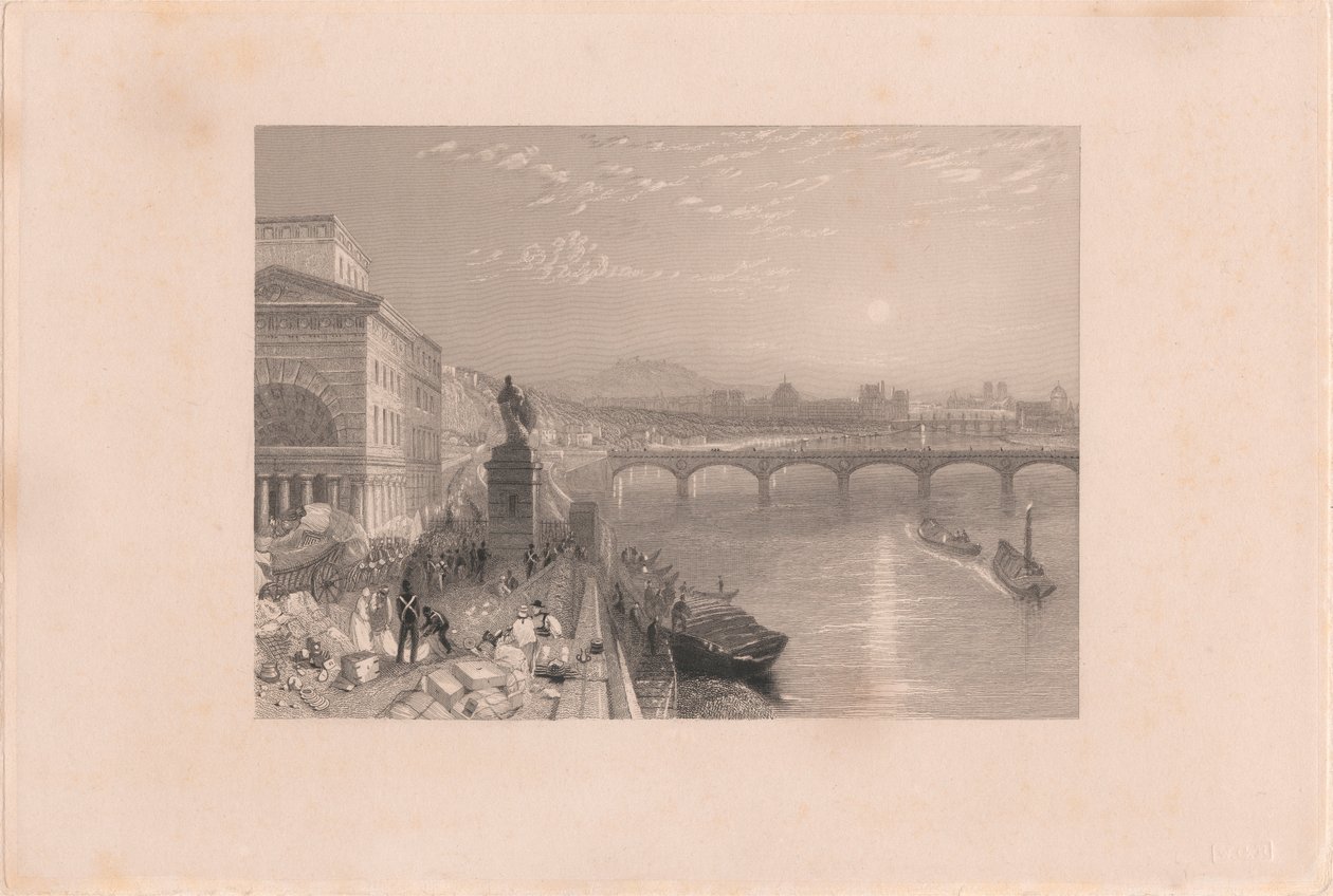Paryż z Barriere de Passy autorstwa James T. Willmore
