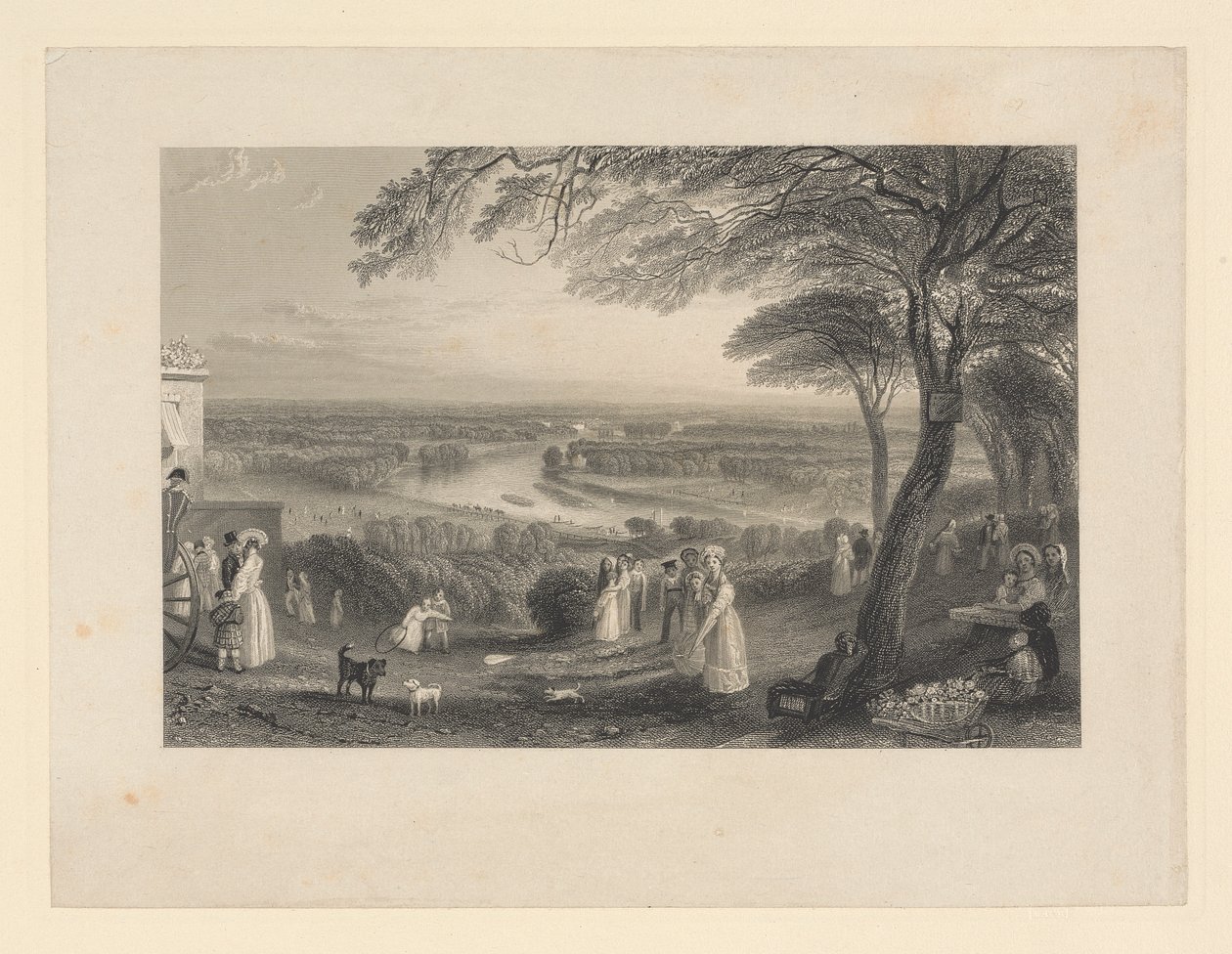 Richmond Terrace, Surrey autorstwa James T. Willmore