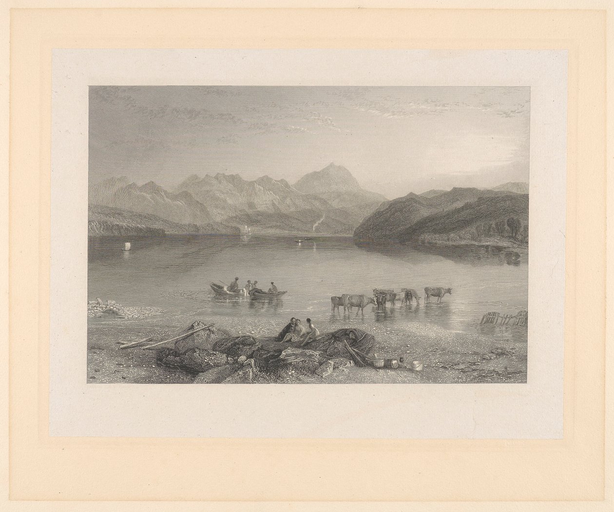 Ullswater, Cumberland autorstwa James T. Willmore