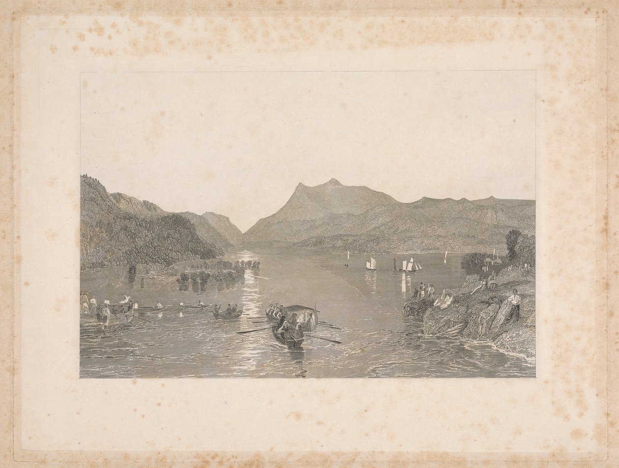 Winander-Mere, Westmoreland autorstwa James T. Willmore