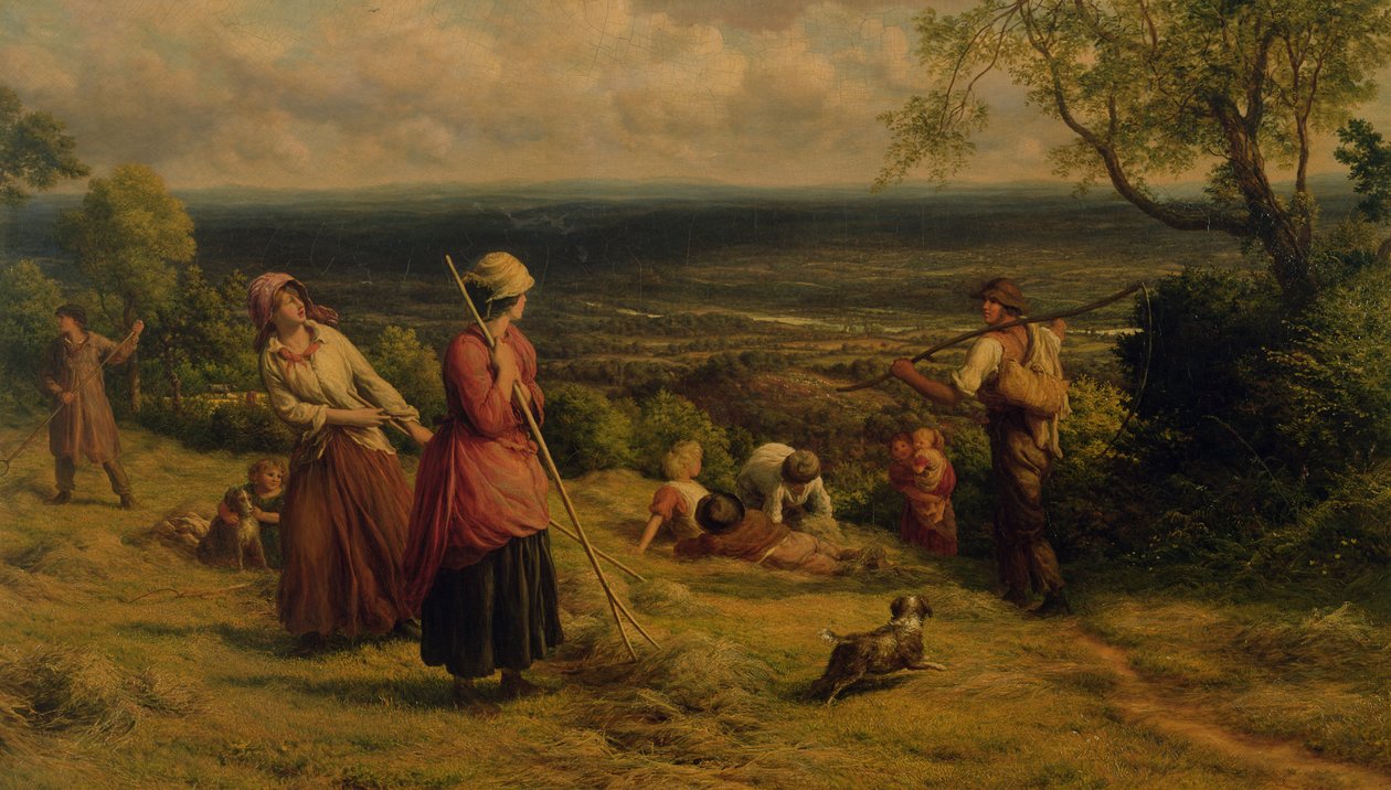 Sianokosy, 1862 autorstwa James Thomas Linnell
