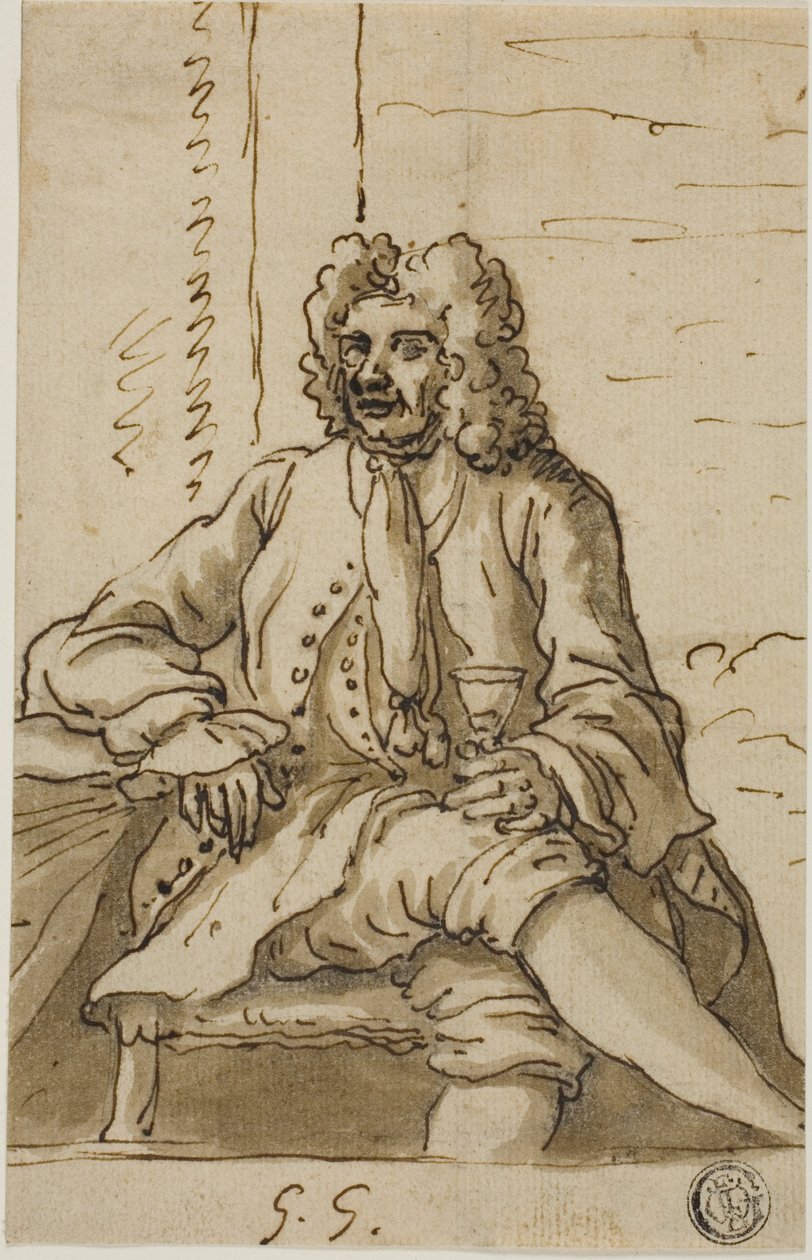 Szczerzący się Gibbons autorstwa James Thornhill