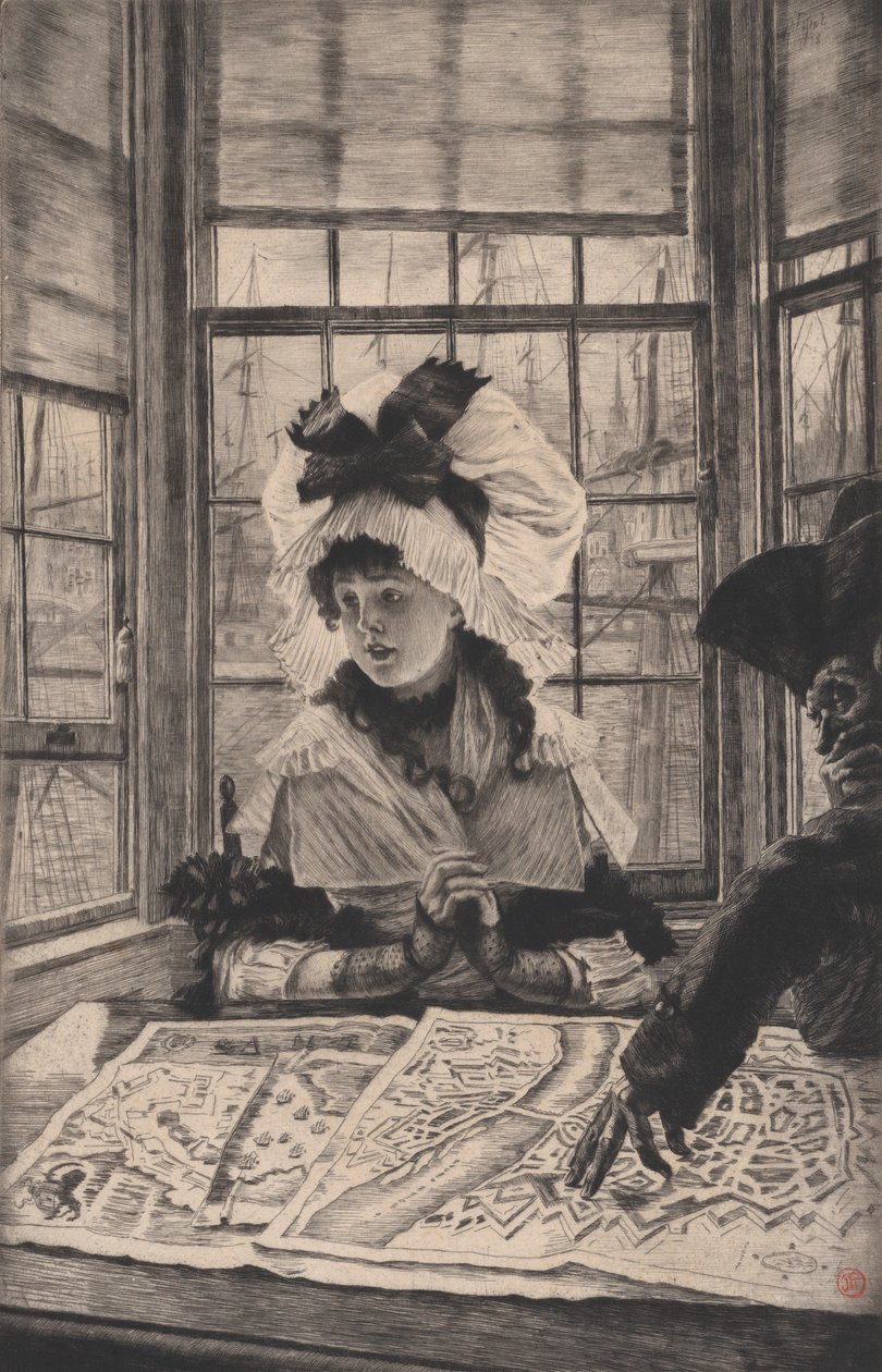 Nieciekawa historia, 1878. autorstwa James Tissot