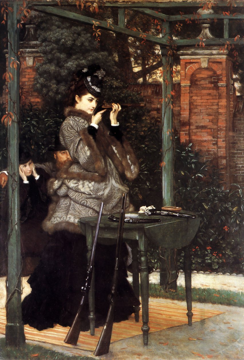 Na strzelnicy autorstwa James Tissot