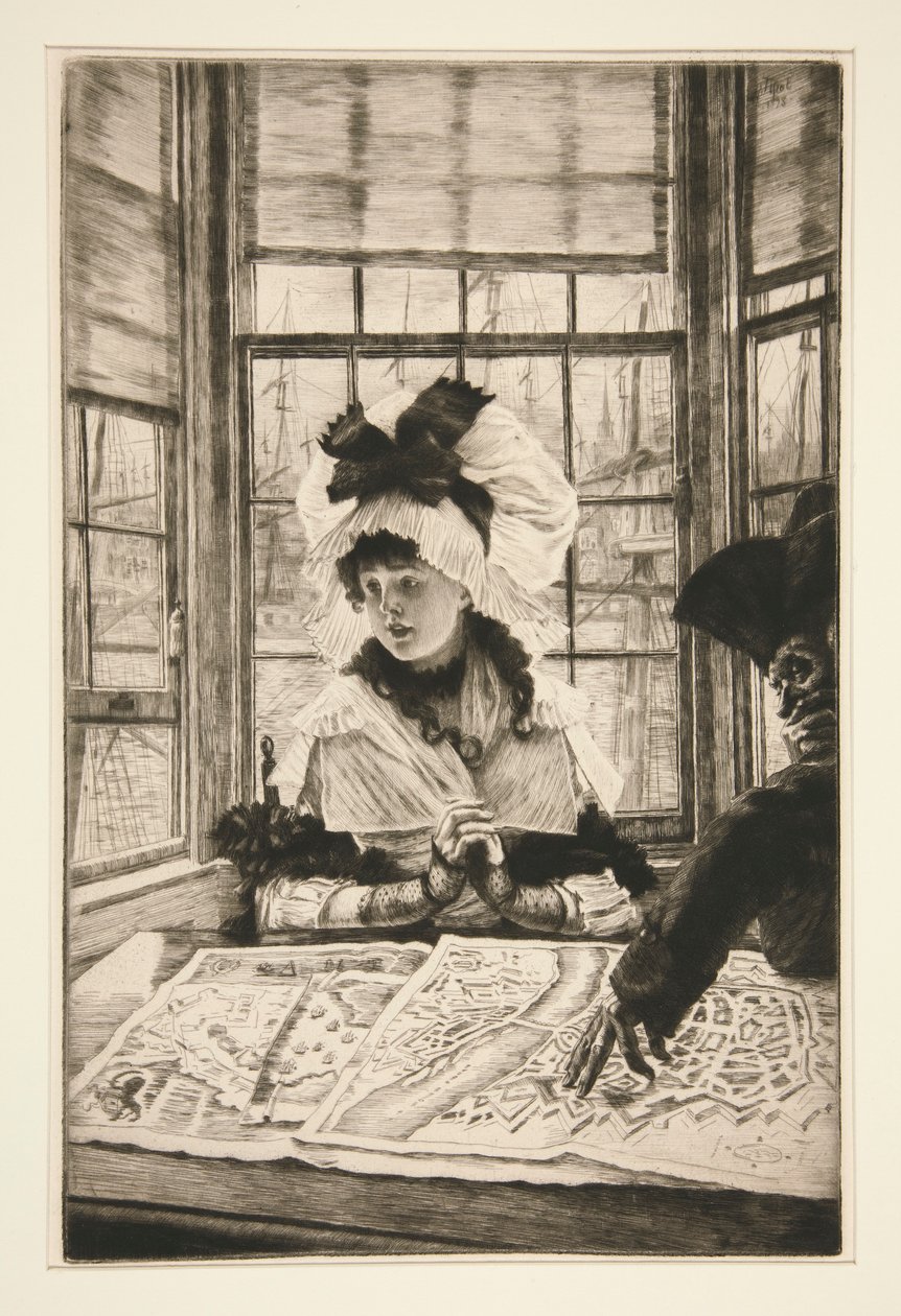 Nudna historia autorstwa James Tissot