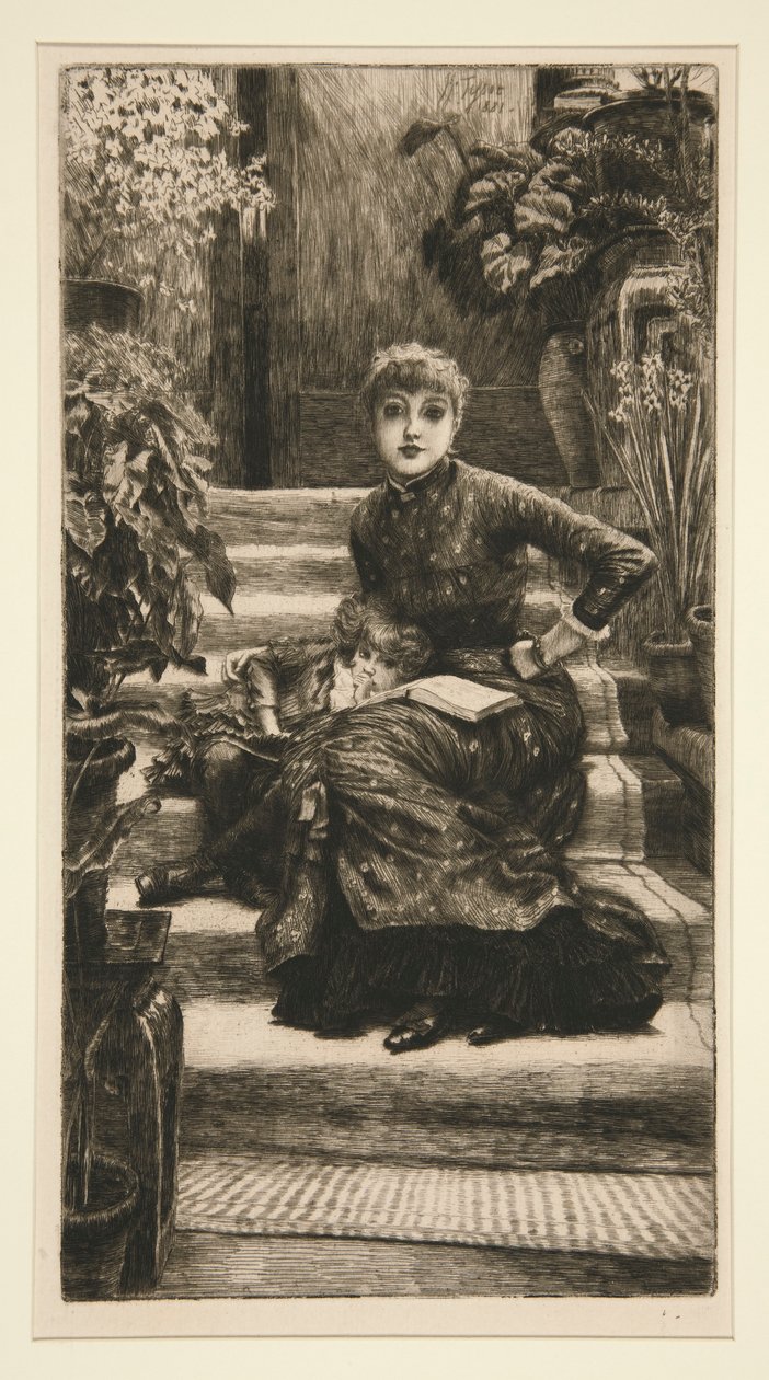 Starsza Siostra autorstwa James Tissot