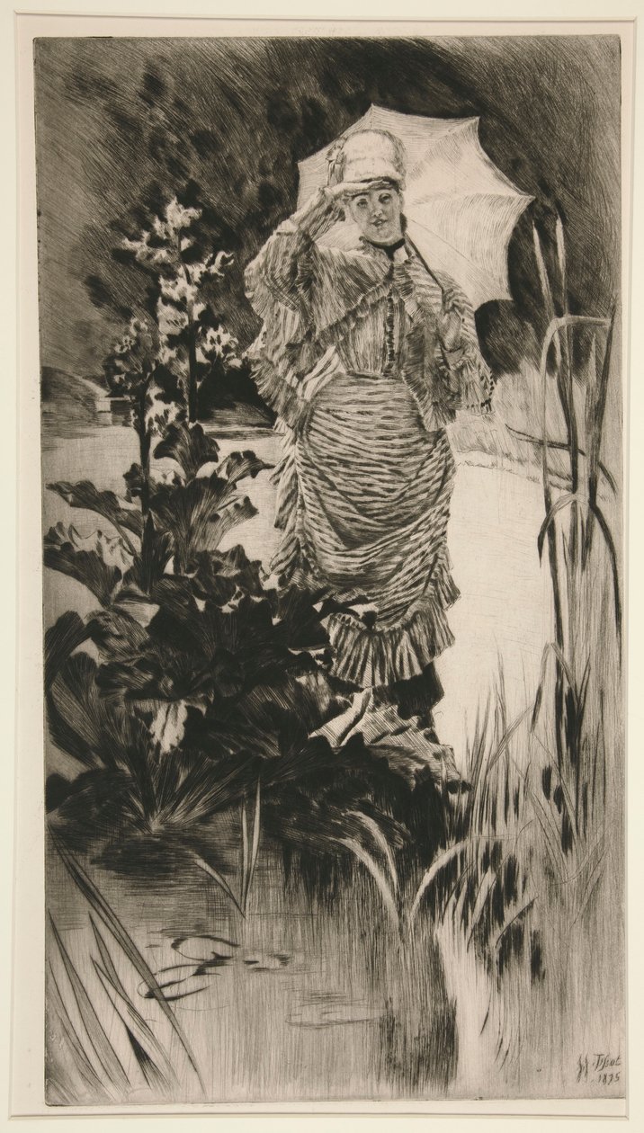 Wiosenny poranek autorstwa James Tissot