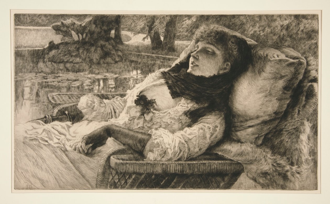 Wieczór autorstwa James Tissot