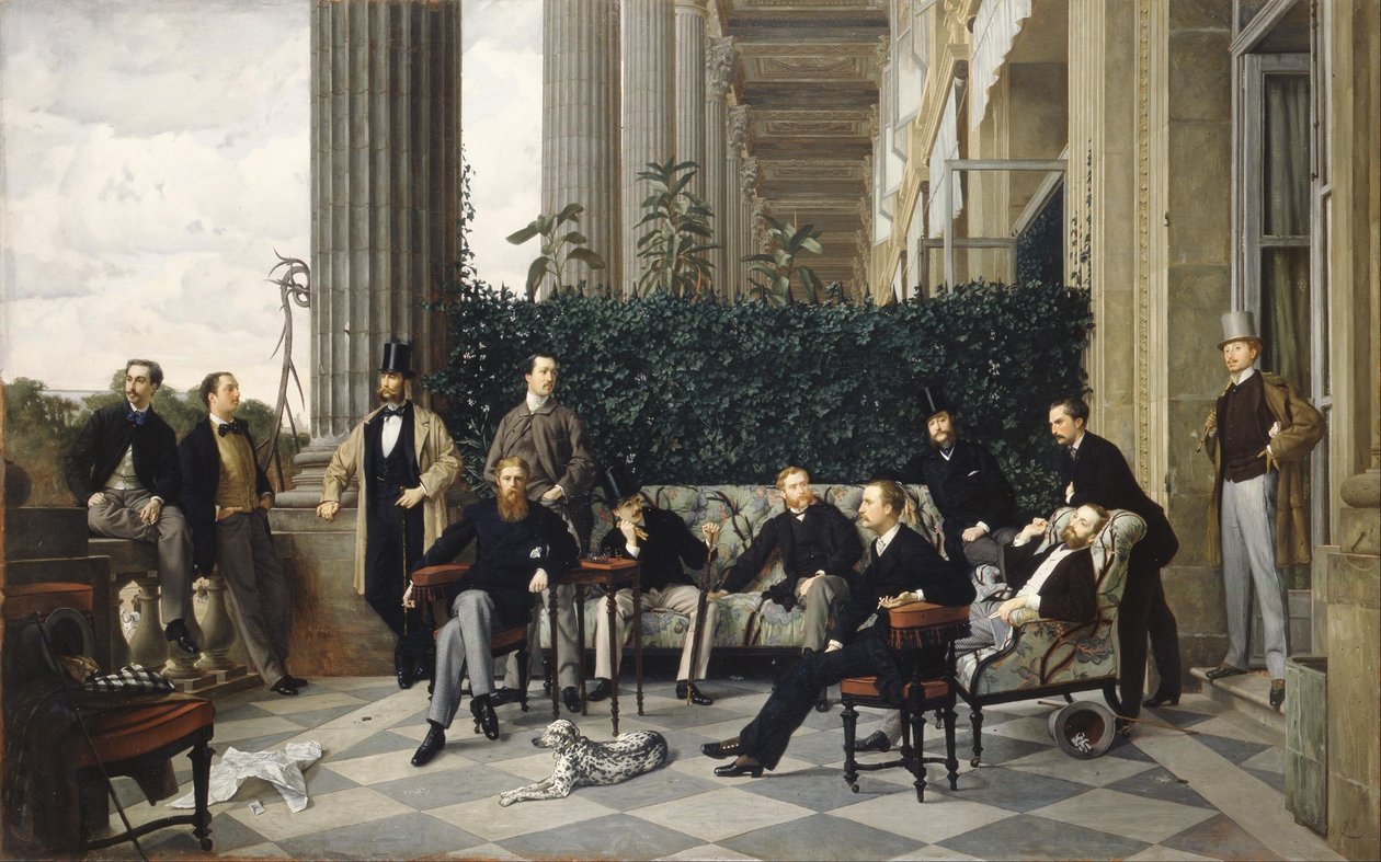 Krąg Rue Royale autorstwa James Tissot