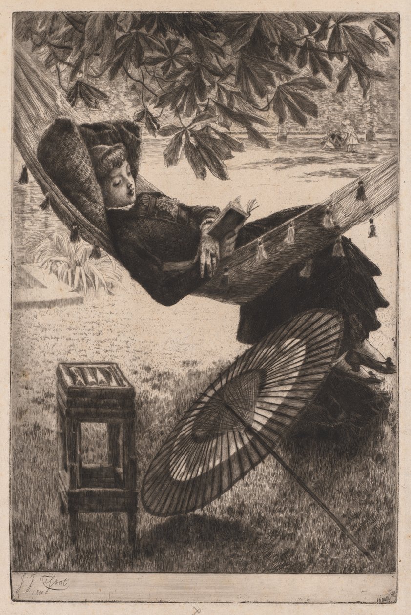 Hamak autorstwa James Tissot