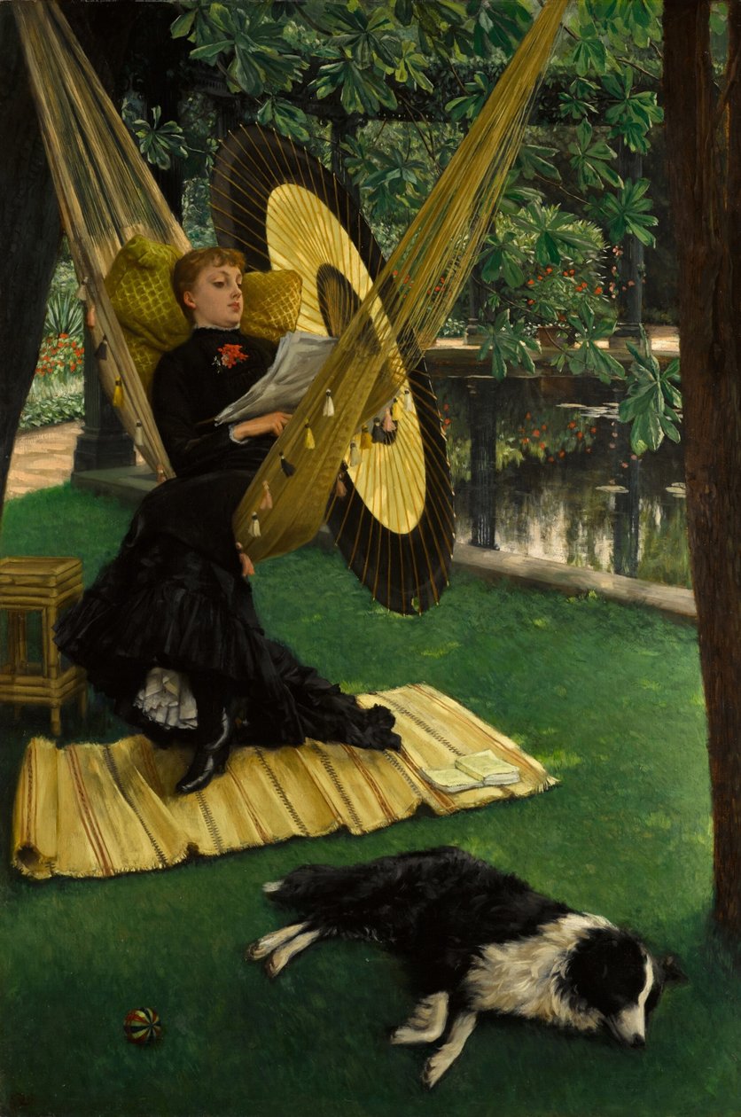 Hamak autorstwa James Tissot