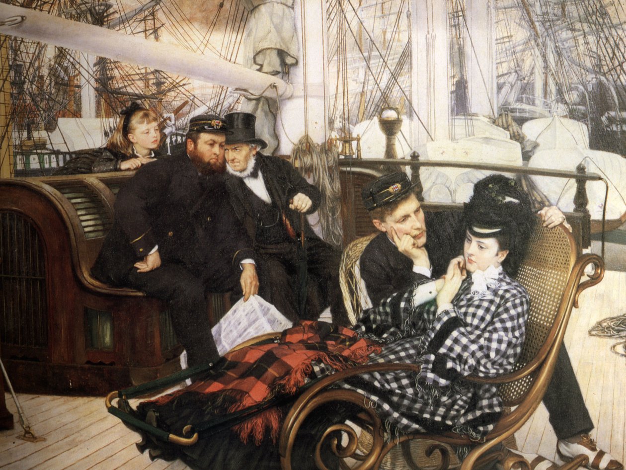 Ostatni wieczór autorstwa James Tissot
