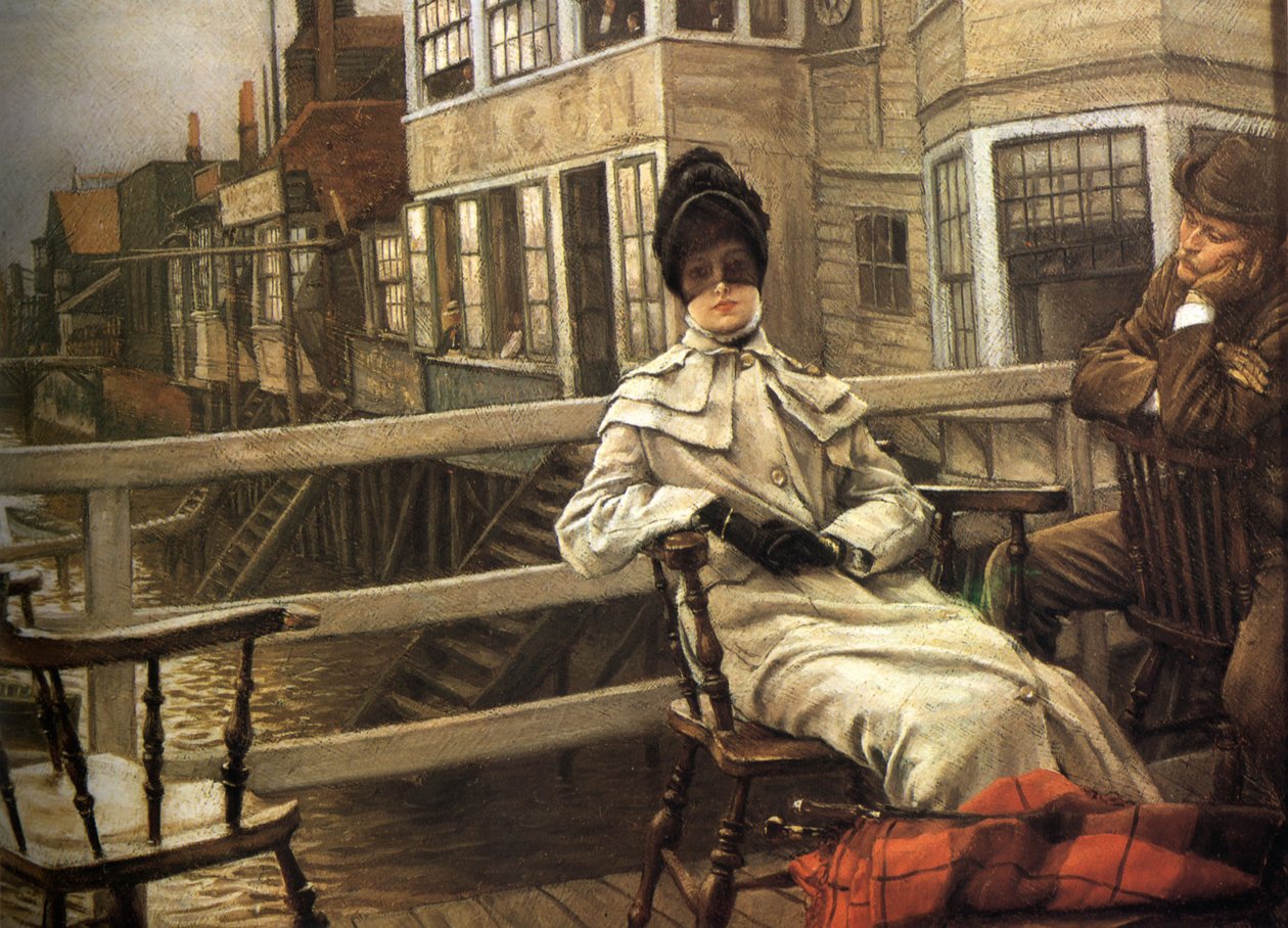 Czekając na prom II autorstwa James Tissot