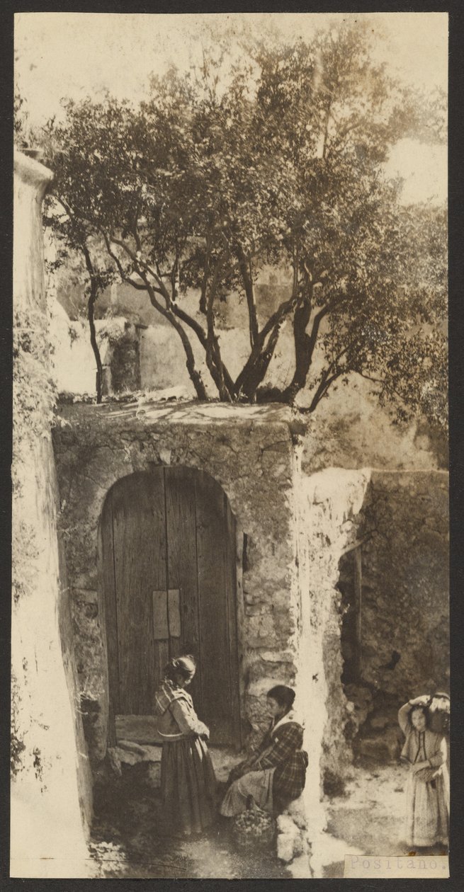 Positano autorstwa James W. Holcombe