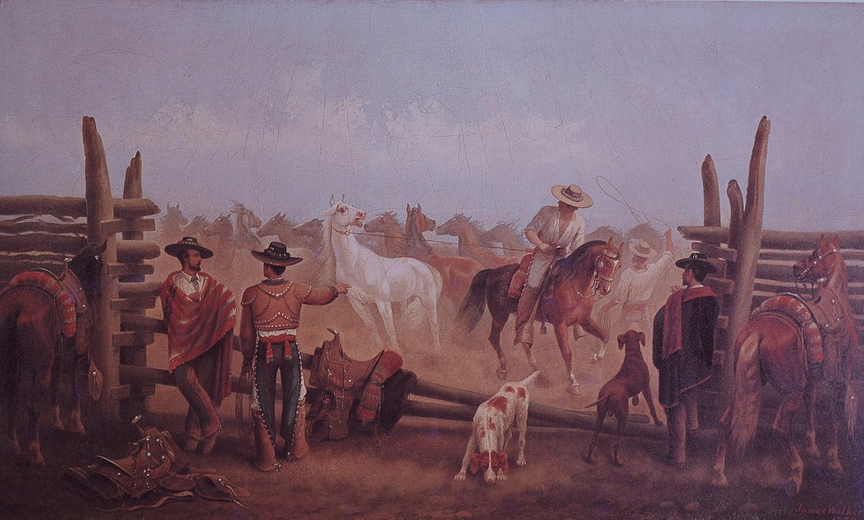 Ranczerów Tejano autorstwa James Walker