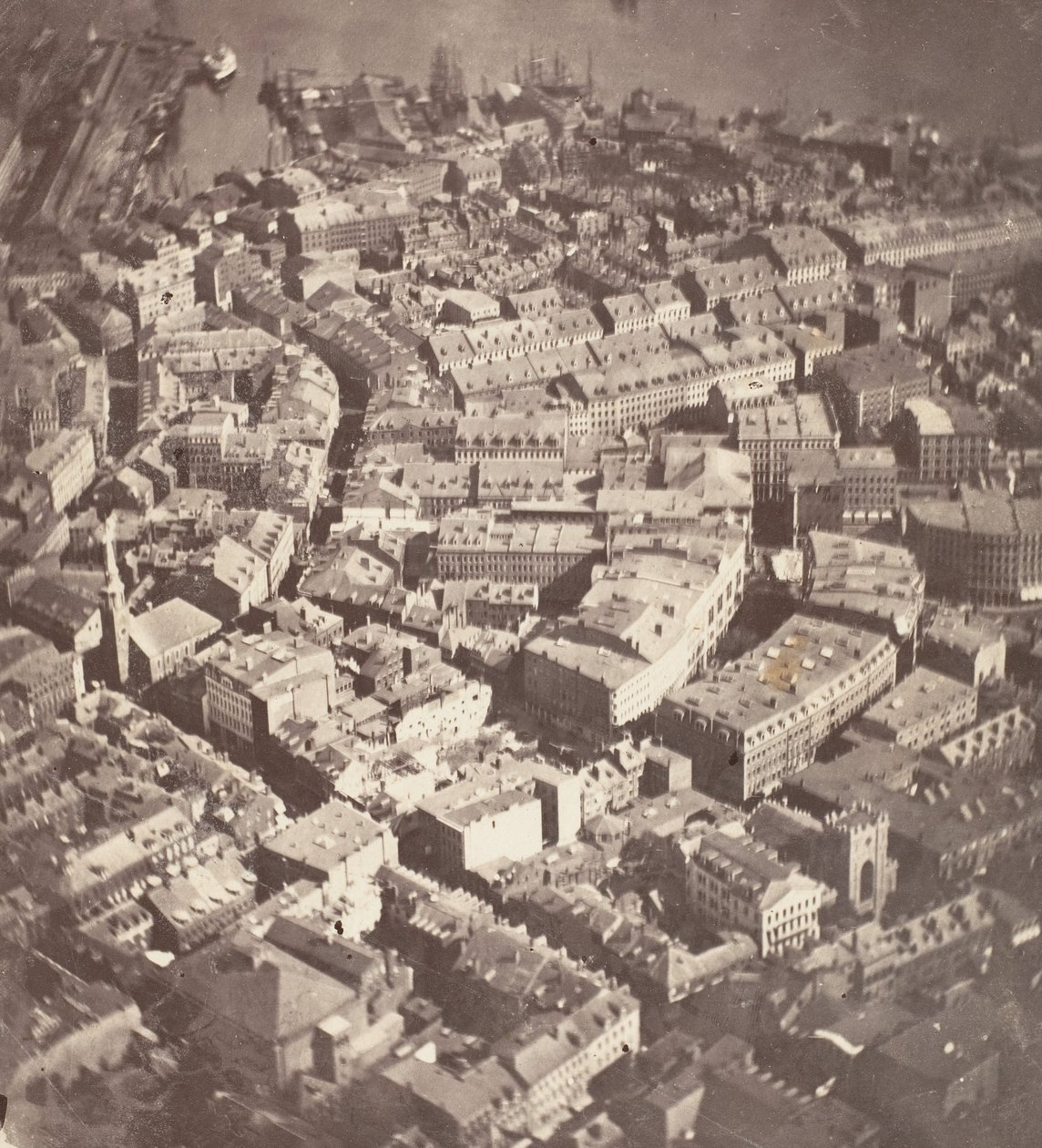 Boston, jako orzeł i dzika gęś zobacz to, 1860. autorstwa James Wallace Black