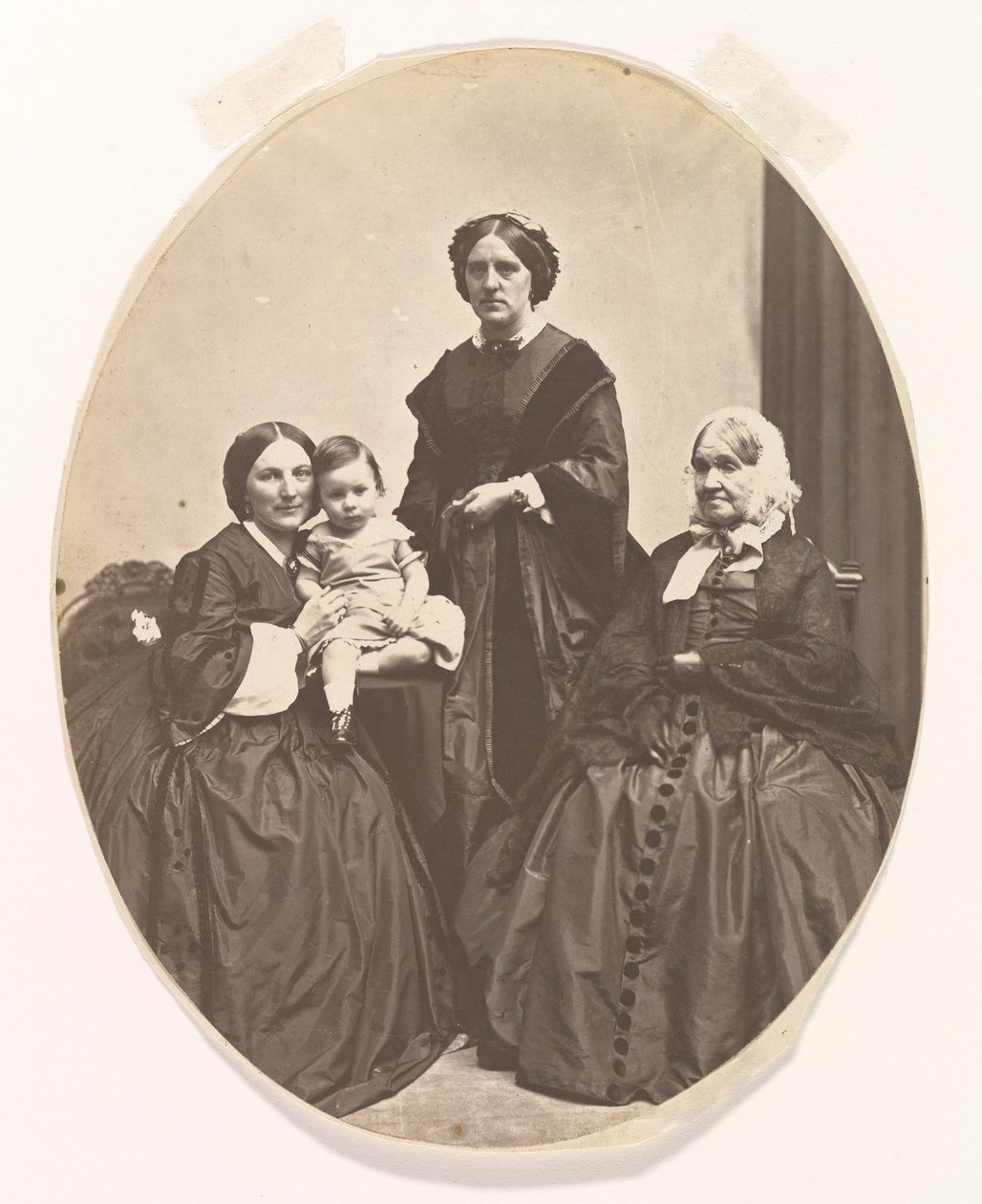 Cztery pokolenia, ca. 1860. autorstwa James Wallace Black